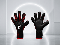 Paire de gants de gardien DENY ZERO, latex allemand DNY GRIP 4 mm et coupe négative
