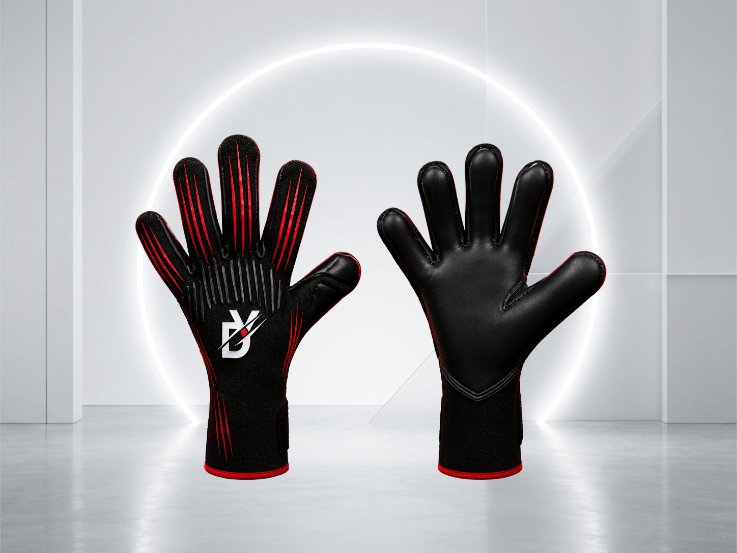 Paire de gants de gardien DENY ZERO, latex allemand DNY GRIP 4 mm et coupe négative